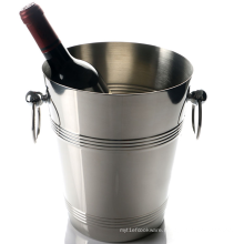 Custom luxury stainless steel champagne bucket